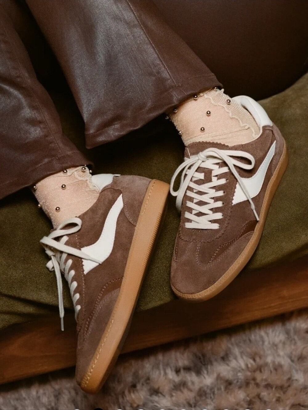 🤎▪️Dolce Vita ▪️Notice Sneakers Dark Brown Suede